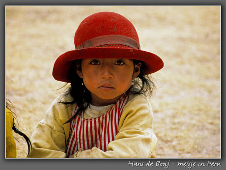 Meisje in Peru