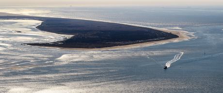 Vlieland in tegenlicht