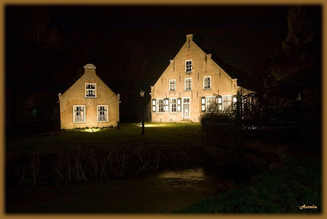 Verlichte boerderij 2