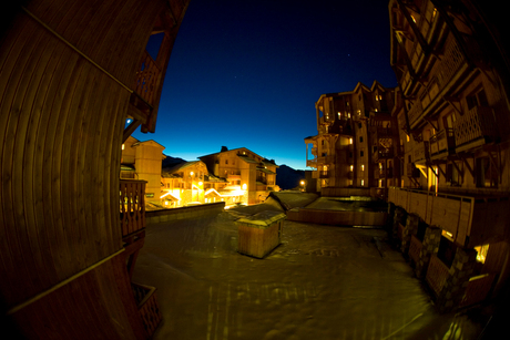 Uitzicht in Val Thorens