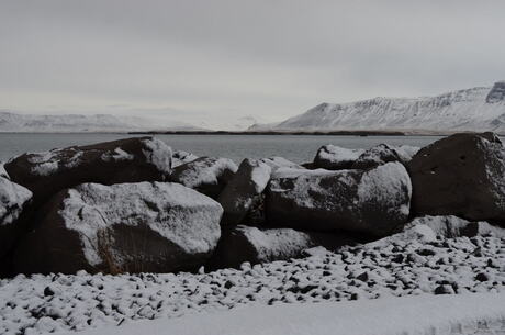 Fjord in IJsland
