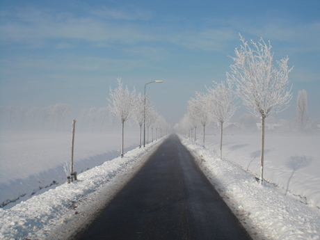 Winterse weg