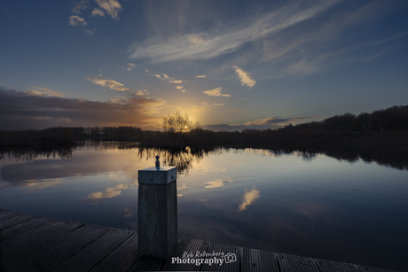 Zonsondergang in Geestmerambacht