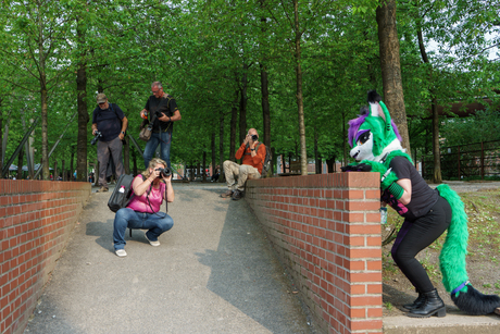 fotografen in actie