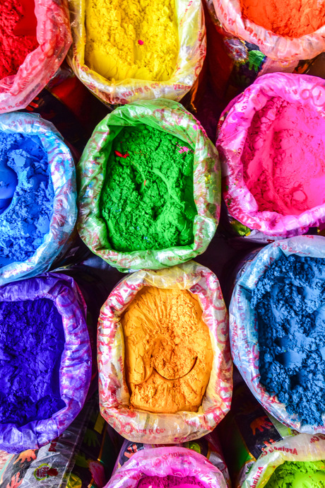 Holi colors