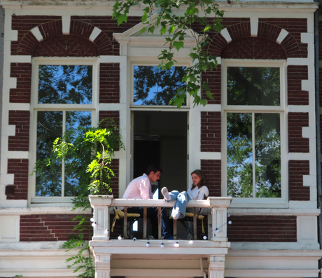 Voetjes omhoog
