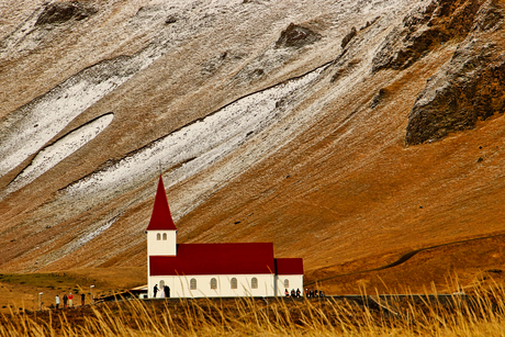 kerk van VIK ijsland
