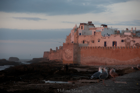 Romantisch zicht op Essaouira