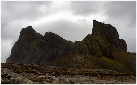 IJslands landschap aangeapst