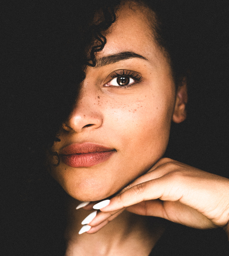 Krachtig vrouwelijk portret