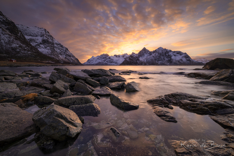 Light over Vareid Beach!