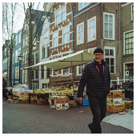 Bronica S2 en de straat