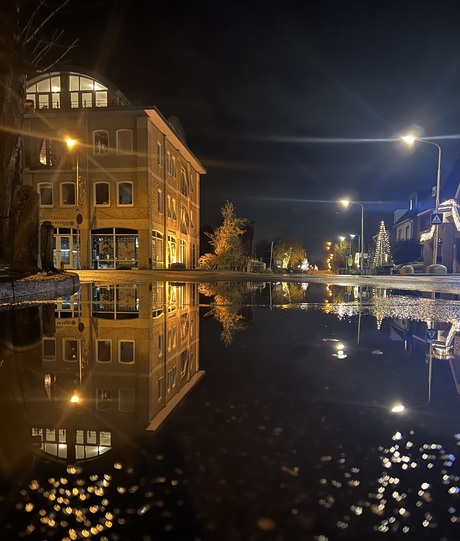 Aalsmeer bij Avond