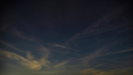 Noorderlicht aan de Oostvaarderdijk