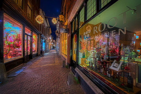 Gezellig straatje in Alkmaar