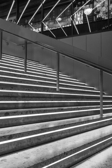 Stop - On Light in the City