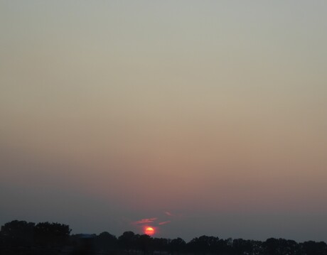 Ondergaande zon 1