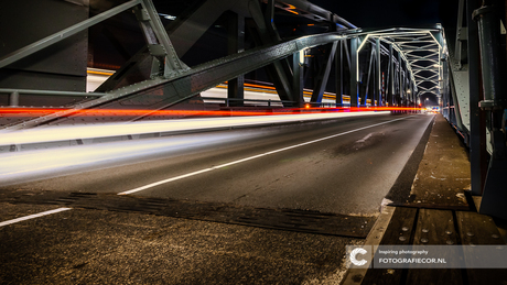 Industriële boogbrug bij Zutphen