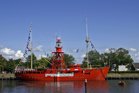 Lichtschip noord-hinder (nu museumschip)