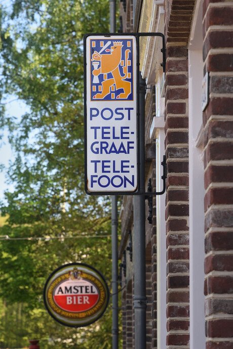 Post, Telegraaf, Telefoon, (Amstel Bier). 