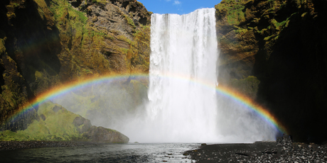 Skogafoss waterval