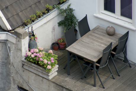 Still on the balcon