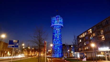 Blauwe toren