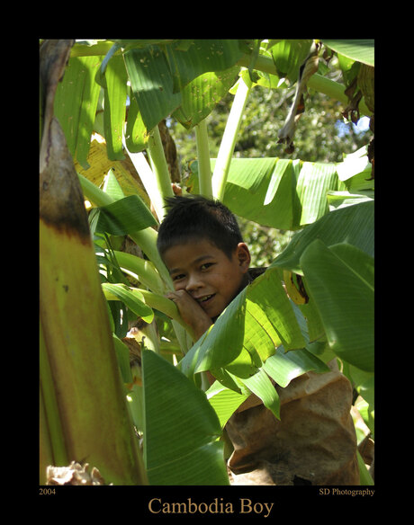 Cambodian banana boy
