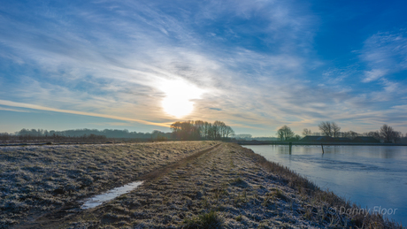 Koude winterochtend in Koedijk