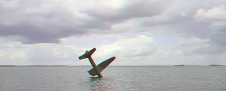 Vliegtuigmonument Harderwijk 3D