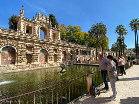 Tuin van het Royal Alcazar