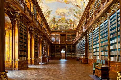 Praag, Strahov Monastery Library
