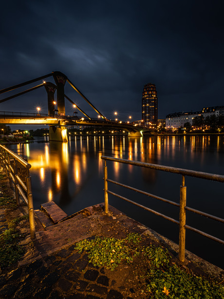 Evening in Frankfurt am Main