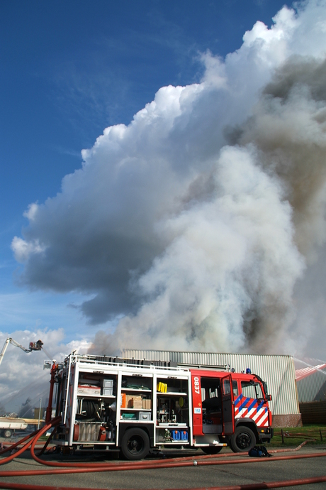 Grote brand in Neede