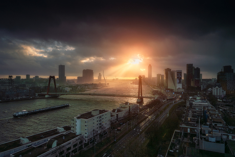 Divine Light over Rotterdam