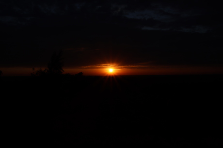 Zonsondergang Lemelerberg