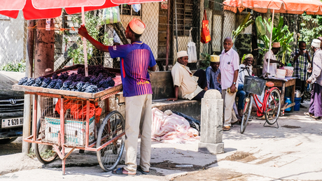 straatleven Zanzibar