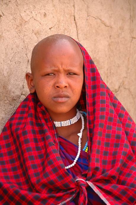 Masai vrouw Tanzania