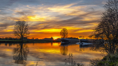 zonsondergang