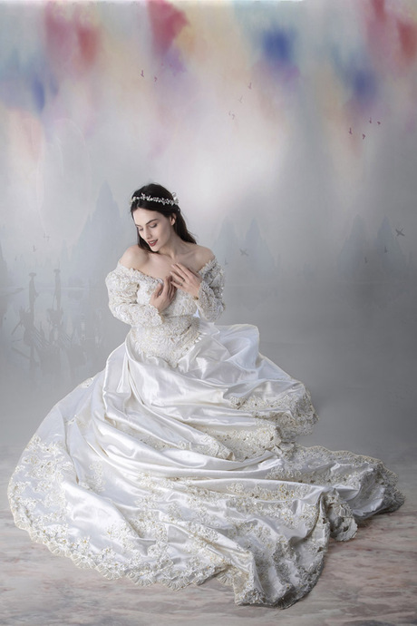 Silk Bridal Gown