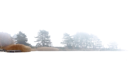 Winter in Belgisch Limburg.