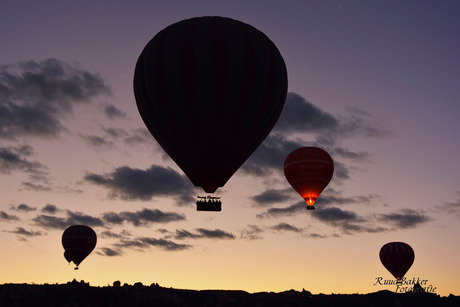 Luchtballonvaart Cappadocië