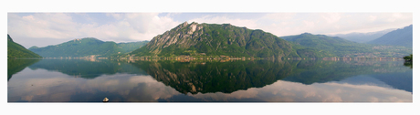 Panorama meer van Lugano