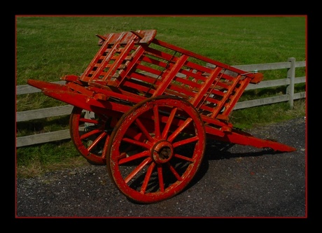 The orange wagon