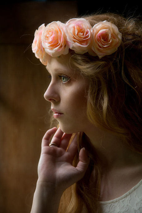 ins blaue hinein schauen