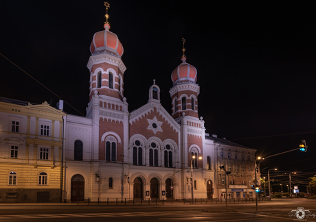 Joodse synagoge, Pilsen.