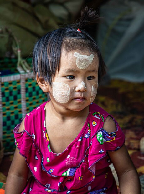 child in birma