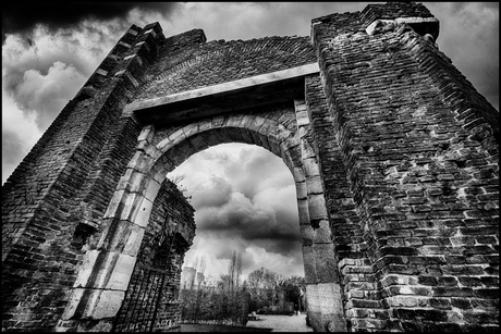 Poort naar het stadspark