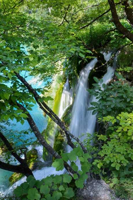 Plitvice waterval