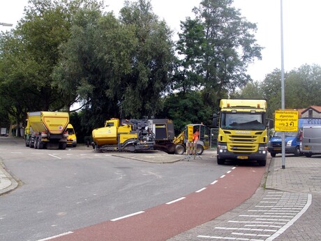 Voertuigen op de WESTERKADE